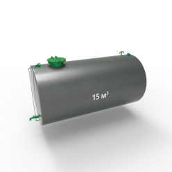 Резервуар (емкость) горизонтальный стальной двустенный РГД (РГСД) 15 кубов