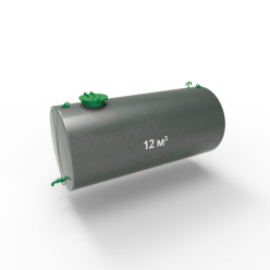 Резервуар (емкость) горизонтальный стальной РГС (РГСН) 12 кубов